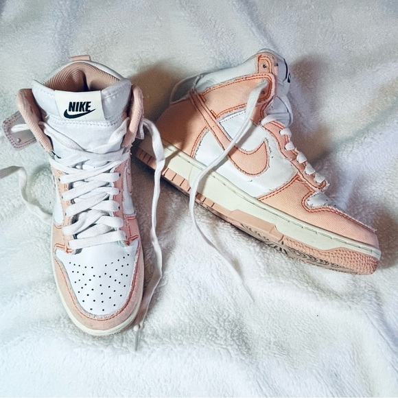 🔥 Nike Dunk High 1985 – Arctic Orange / White / Sail 🧡Size: 4.5Y / Women’s 6 - Picture 6 of 11